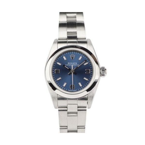 로렉스 76080 오이스터 퍼페추얼 369 청판 여성용시계 34072-6