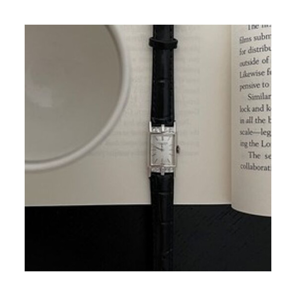 IWC 플래티넘 다이아 케이스 빈티지 워치