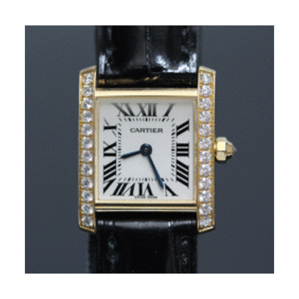 중고 Cartier - 까르띠에 탱크 18K Y.G Dia