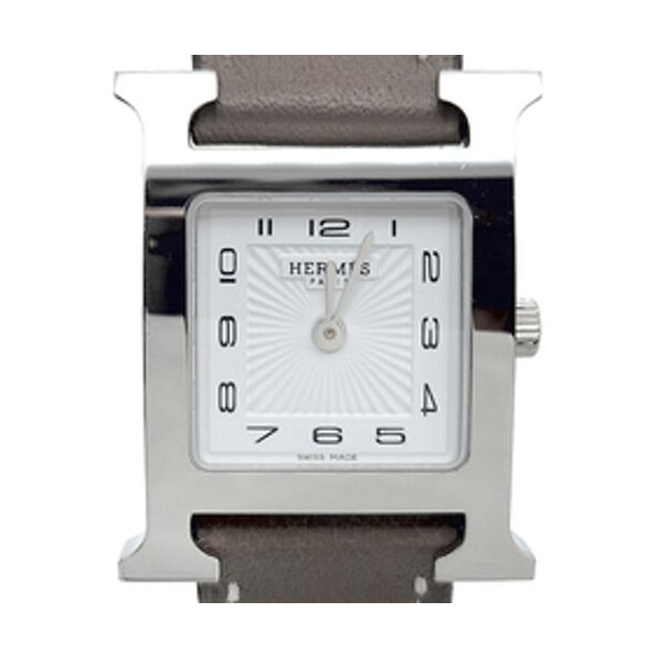 에르메스 H아워 스틸 시계 (HH1.201) L261697