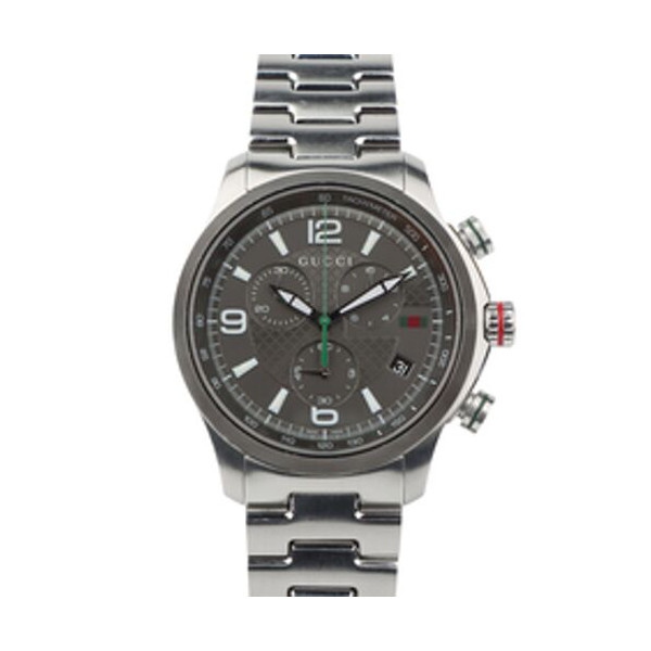 구찌 YA126238 G타임리스 XL 크로노그래프 44MM 남성용시계 B7153-2