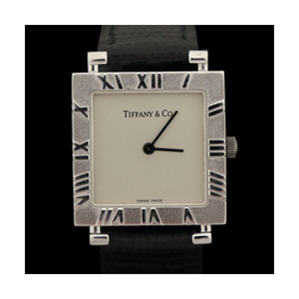 중고 Tiffany&Co(티파니앤코) L3640 24MM 925 스털링 실버 쿼츠 아틀라스 여성 시계