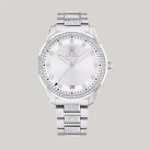 타미힐피거 여성 36MM T85 다이얼 Crystal 시계Silver